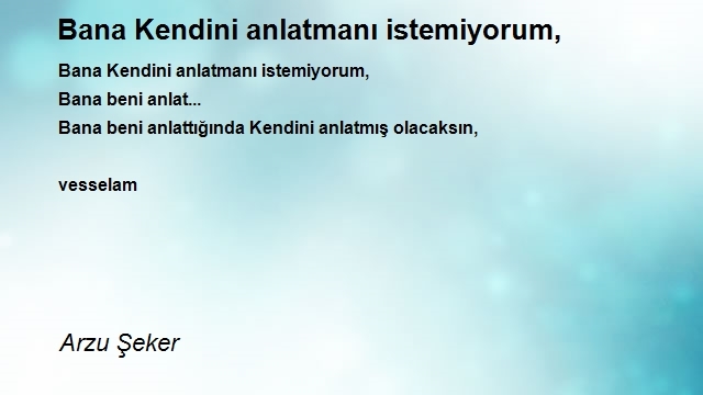 Arzu Şeker