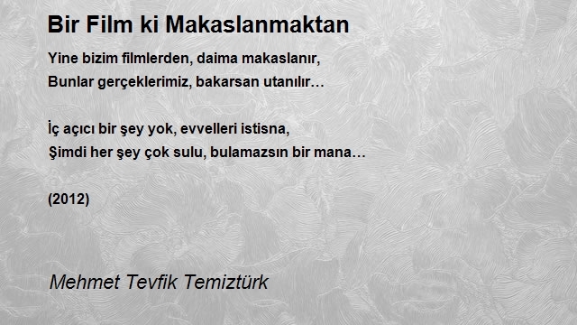 Mehmet Tevfik Temiztürk