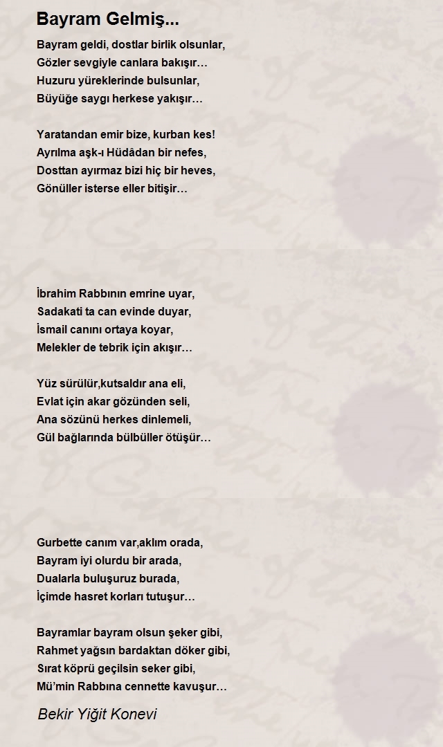 Bekir Yiğit Konevi