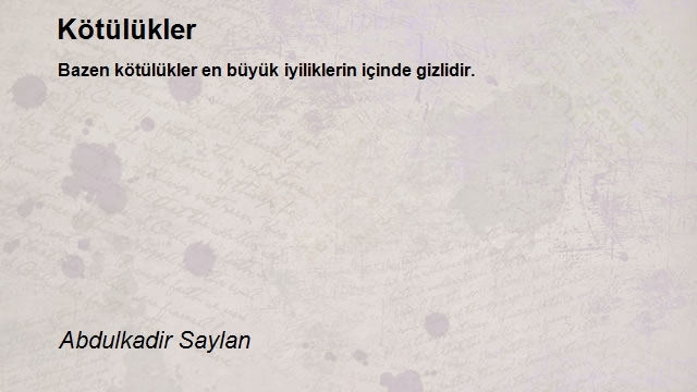 Abdulkadir Saylan