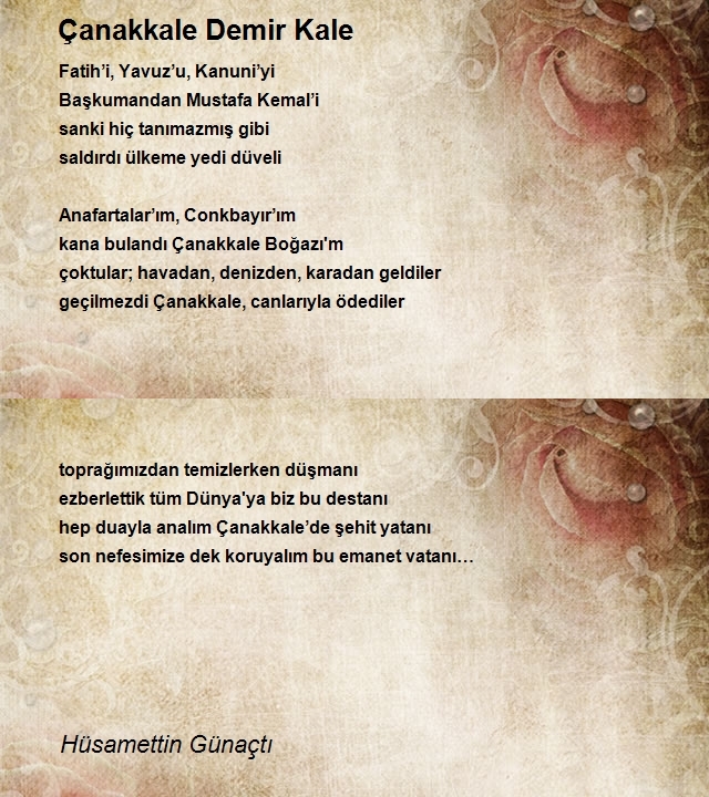 Hüsamettin Günaçtı