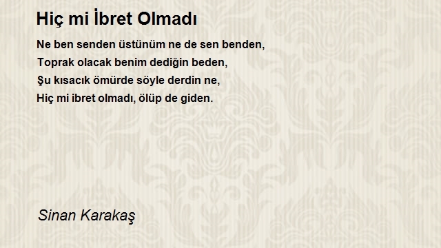 Sinan Karakaş