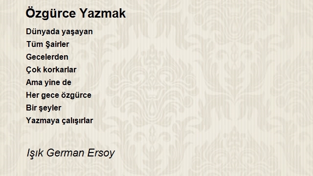 Işık German Ersoy