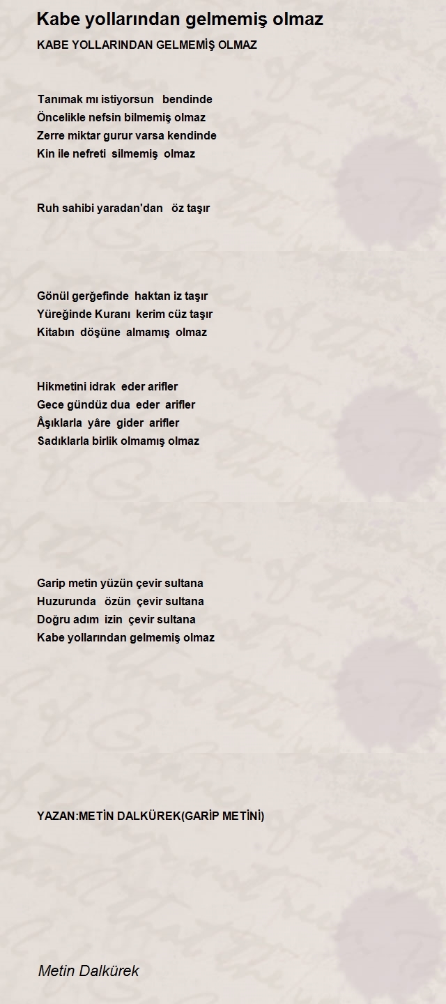 Metin Dalkürek