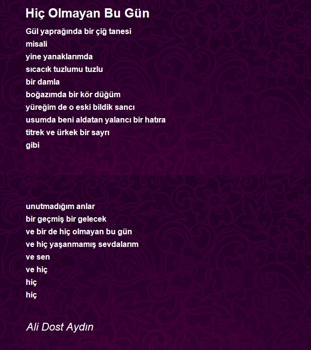 Ali Dost Aydın