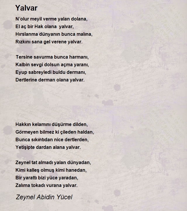 Zeynel Abidin Yücel