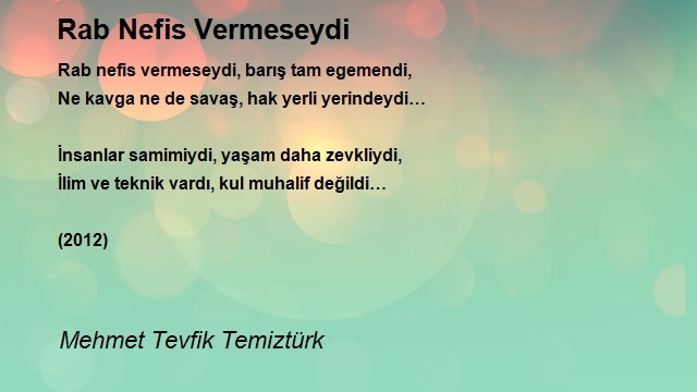 Mehmet Tevfik Temiztürk