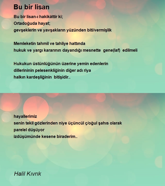 Halil Kıvrık