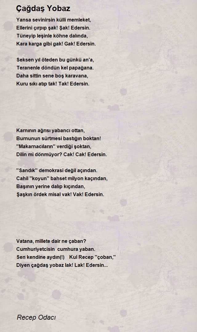 Recep Odacı