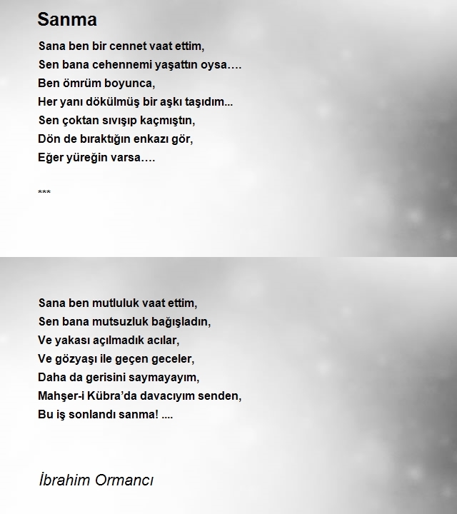 İbrahim Ormancı