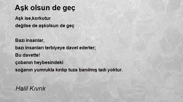 Halil Kıvrık 