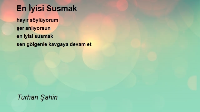 Turhan Şahin
