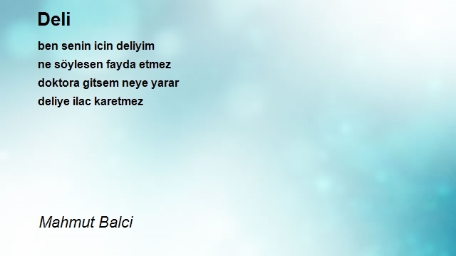 Mahmut Balci