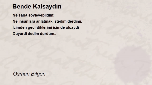 Osman Bilgen