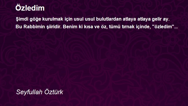 Seyfullah Öztürk