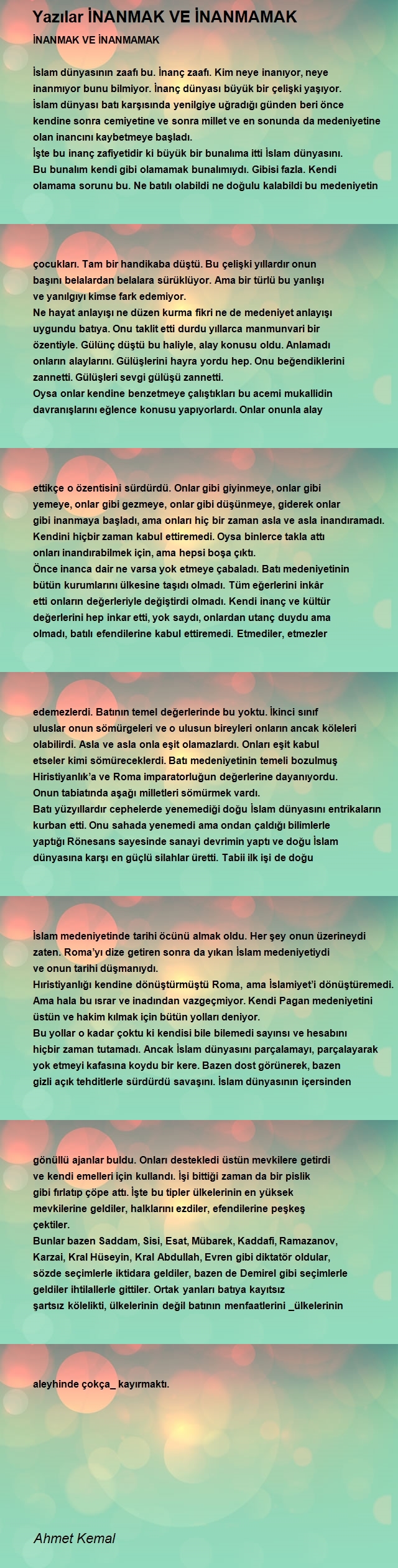 Ahmet Kemal