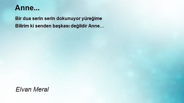 Elvan Meral