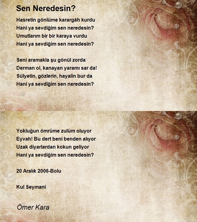 Ömer Kara