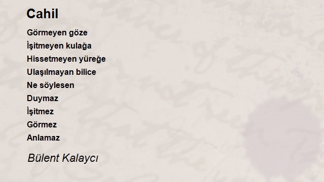 Bülent Kalaycı