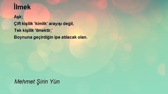 Mehmet Şirin Yün
