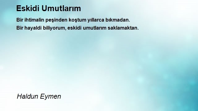 Haldun Eymen