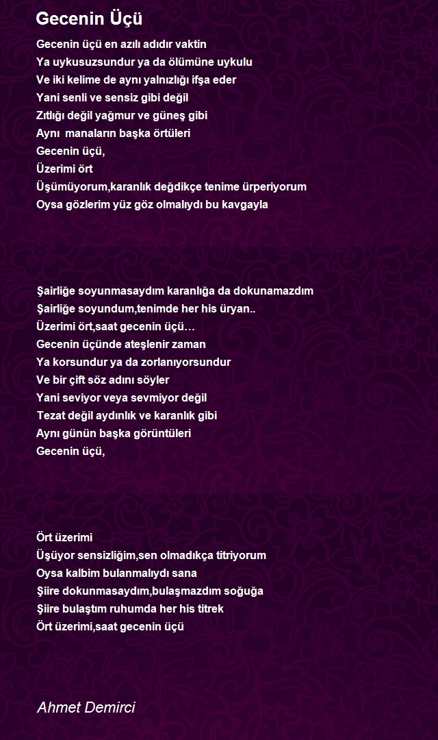 Ahmet Demirci