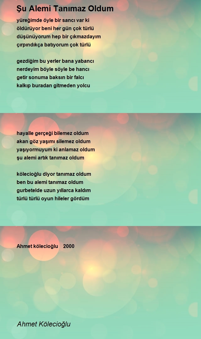 Ahmet Kölecioğlu