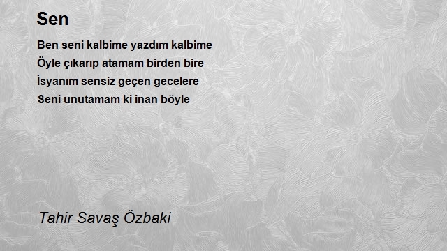 Tahir Savaş Özbaki