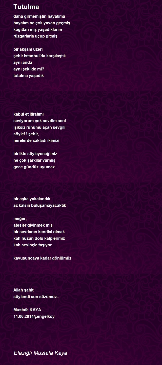 Elazığlı Mustafa Kaya