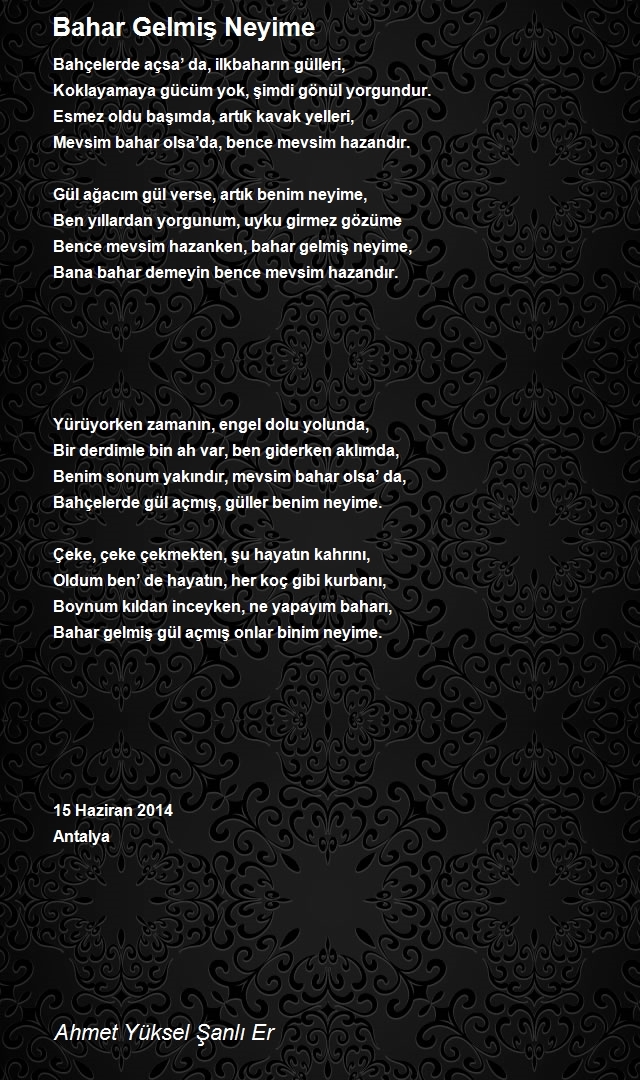 Ahmet Yüksel Şanlı Er