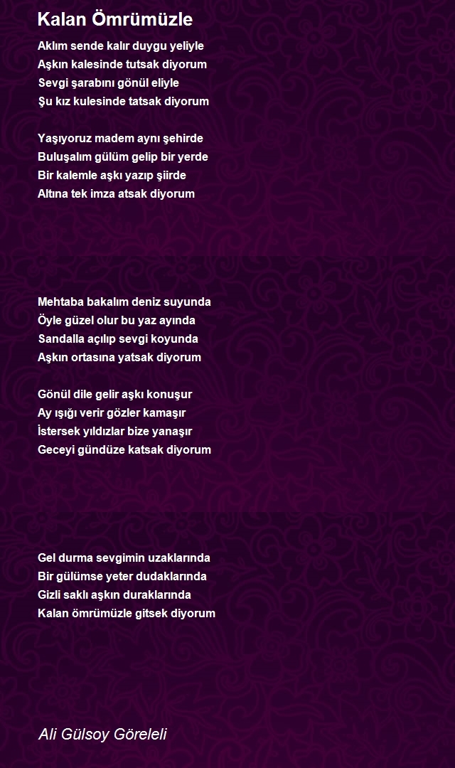 Ali Gülsoy Göreleli