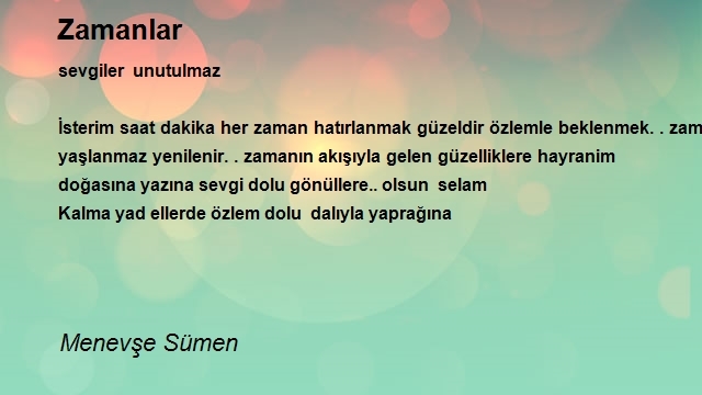 Menevşe Sümen