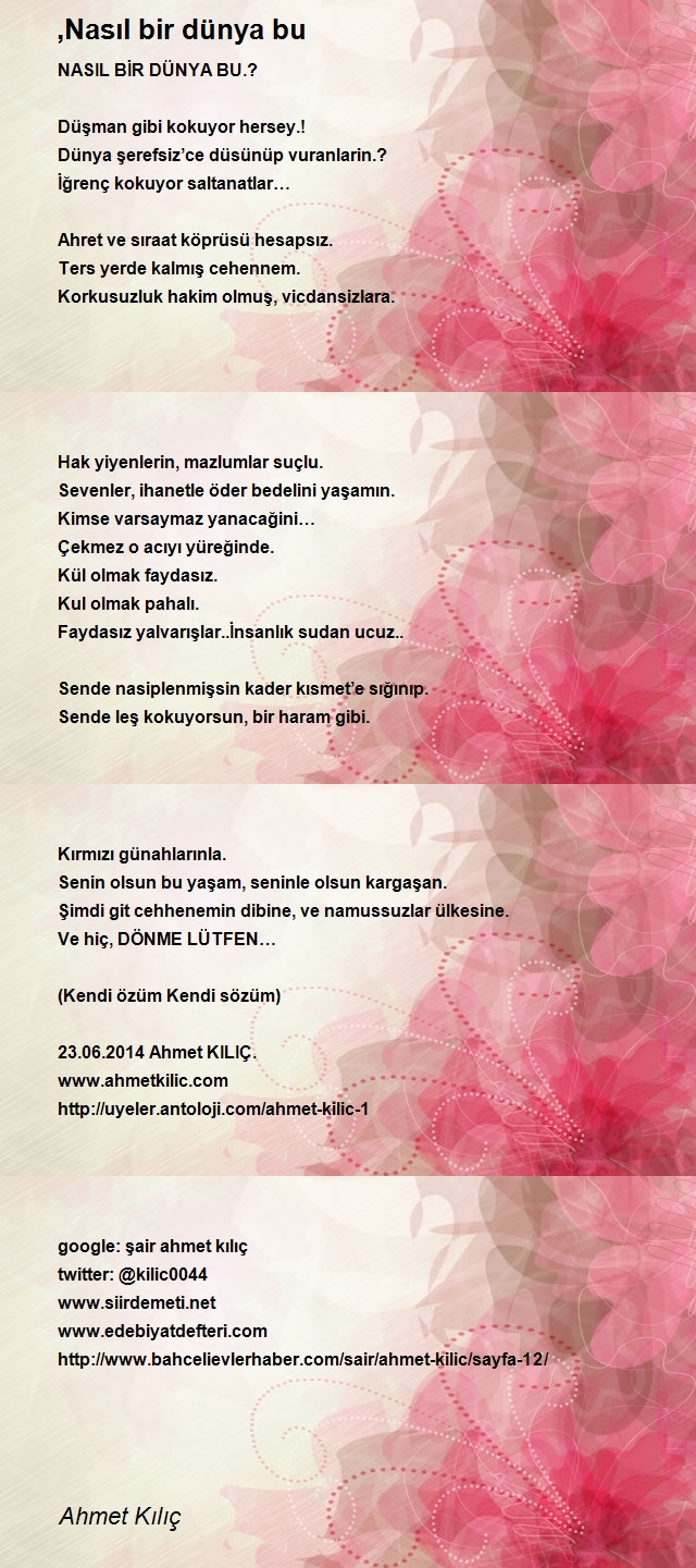 Ahmet Kılıç