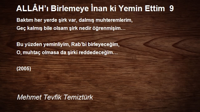 Mehmet Tevfik Temiztürk
