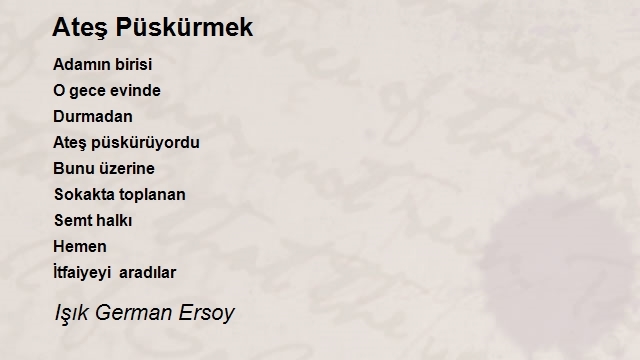 Işık German Ersoy