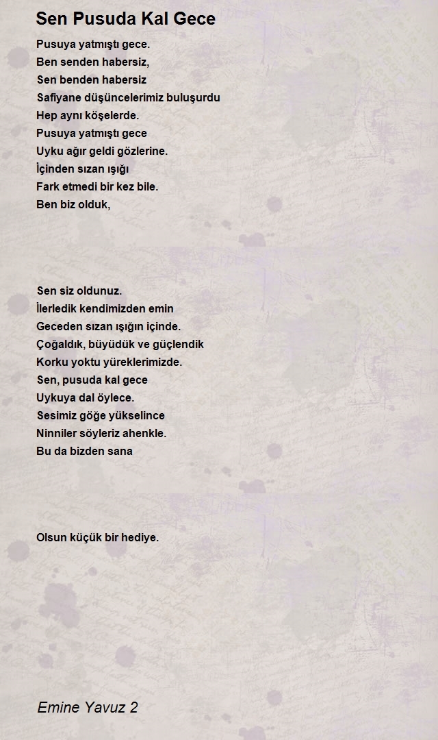 Emine Yavuz 2