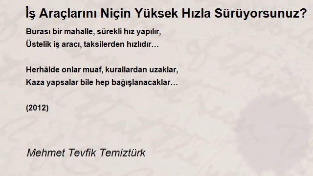 Mehmet Tevfik Temiztürk