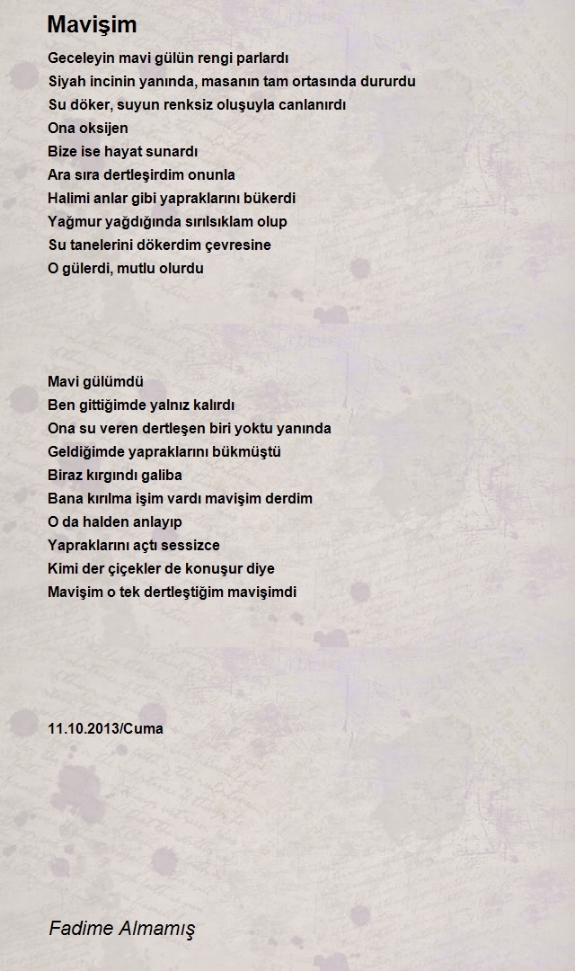 Fadime Almamış