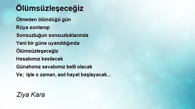 Ziya Kara