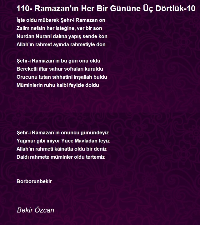 Bekir Özcan