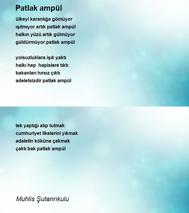 Muhlis Şutanrıkulu