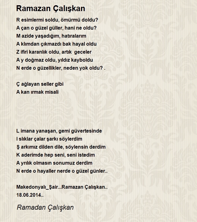 Ramadan Çalışkan