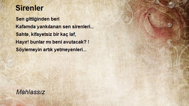 Mahlassız(1)