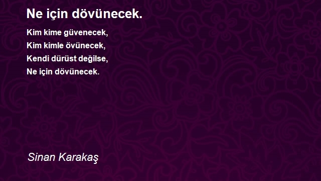 Sinan Karakaş
