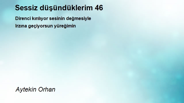 Aytekin Orhan