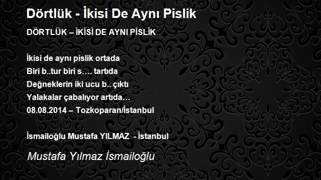 Mustafa Yılmaz İsmailoğlu