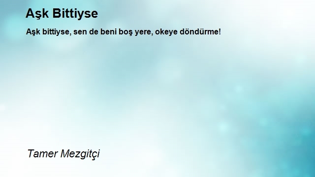 Tamer Mezgitçi