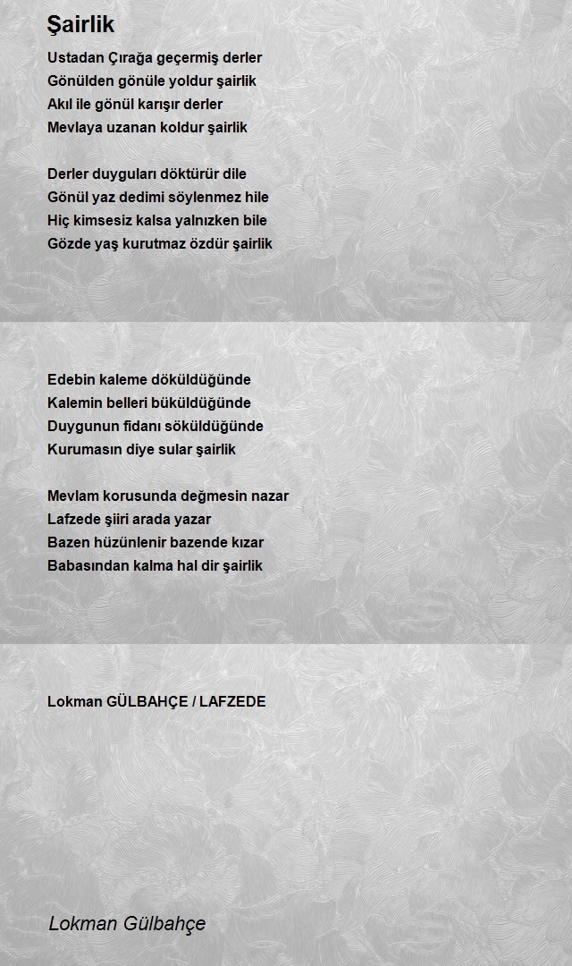 Lokman Gülbahçe