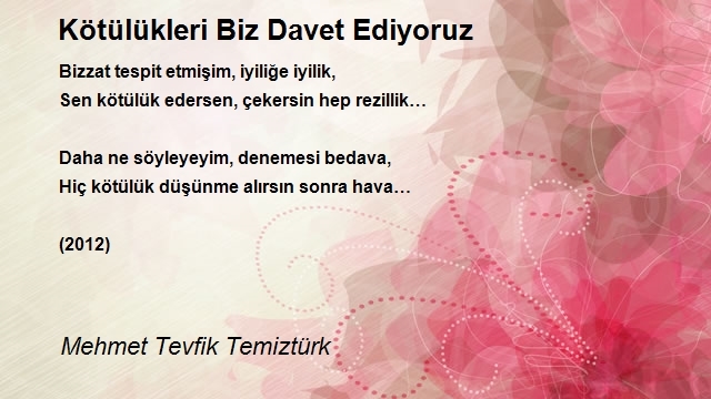 Mehmet Tevfik Temiztürk