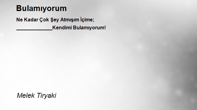 Melek Tiryaki